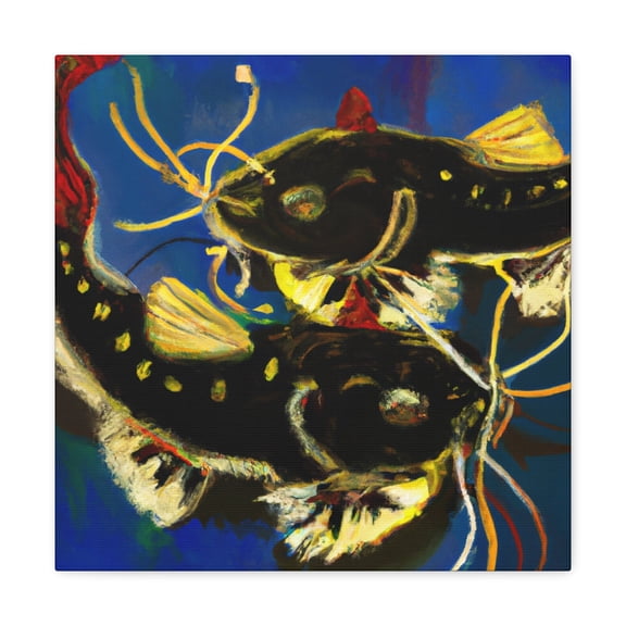 Corydoras Catfish Portrait - Canvas