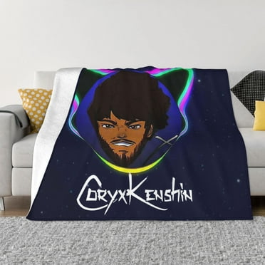 CoryxKenshin CXK Micro Fleece Blanket Throw Lightweight Soft Flannel Blankets for Bed Couch Sofa