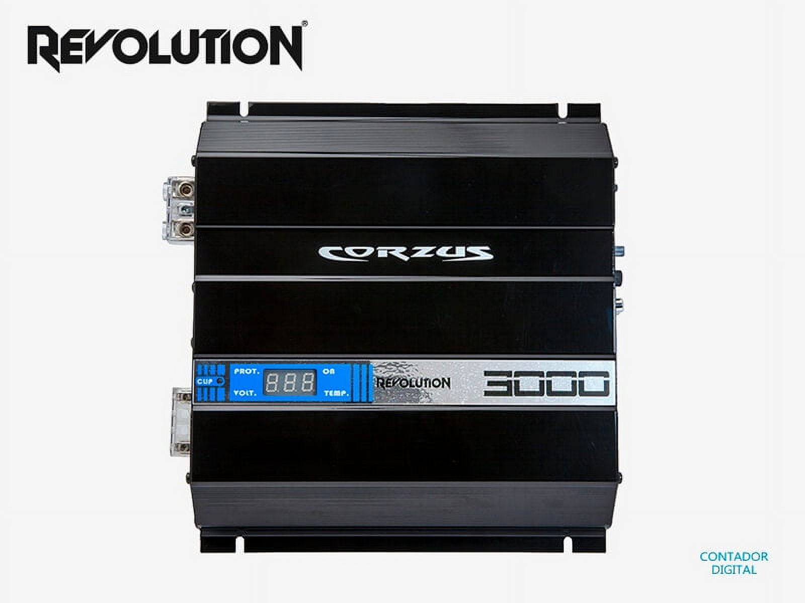 Corzus MD3000 1 Channel 3K W Amplifier, 0.5 OHM, 10V, DSP