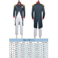 Cos Napoleon Cosplay Costume Outfits Fantasy Navy Blue Uniform festival