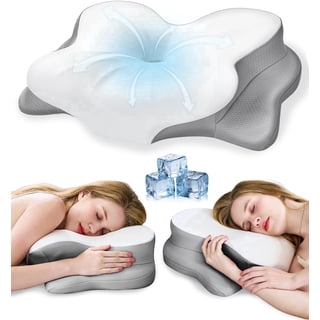 CosBed Cervical Neck Pillow for Sleeping Pain Relief, Ergonomic Memory Foam Pillow, Contour Memory Foam Pillow for Side Back Stomach Sleepers
