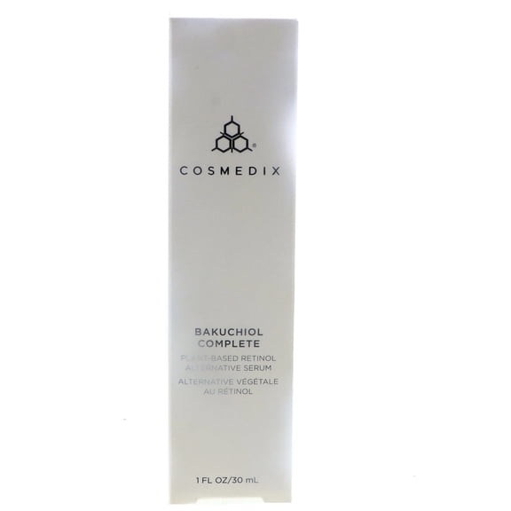 CosMedix Bakuchiol Complete Plant-Based Retinol Alternative Serum, 1 oz