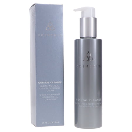 CosMedix Crystal Cleanse Hydrating Liquid Crystal Cleansing Cream, 5.5 oz Cream