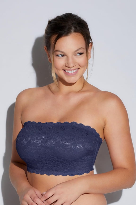 Curvy Flirtie Bandeau Bra NEVER1101