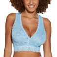 thumbnail image 1 of Cosabella NSN CURVY Racie Racerback Bralette (NEVER1355),Small,Aasmani Blue, 1 of 3