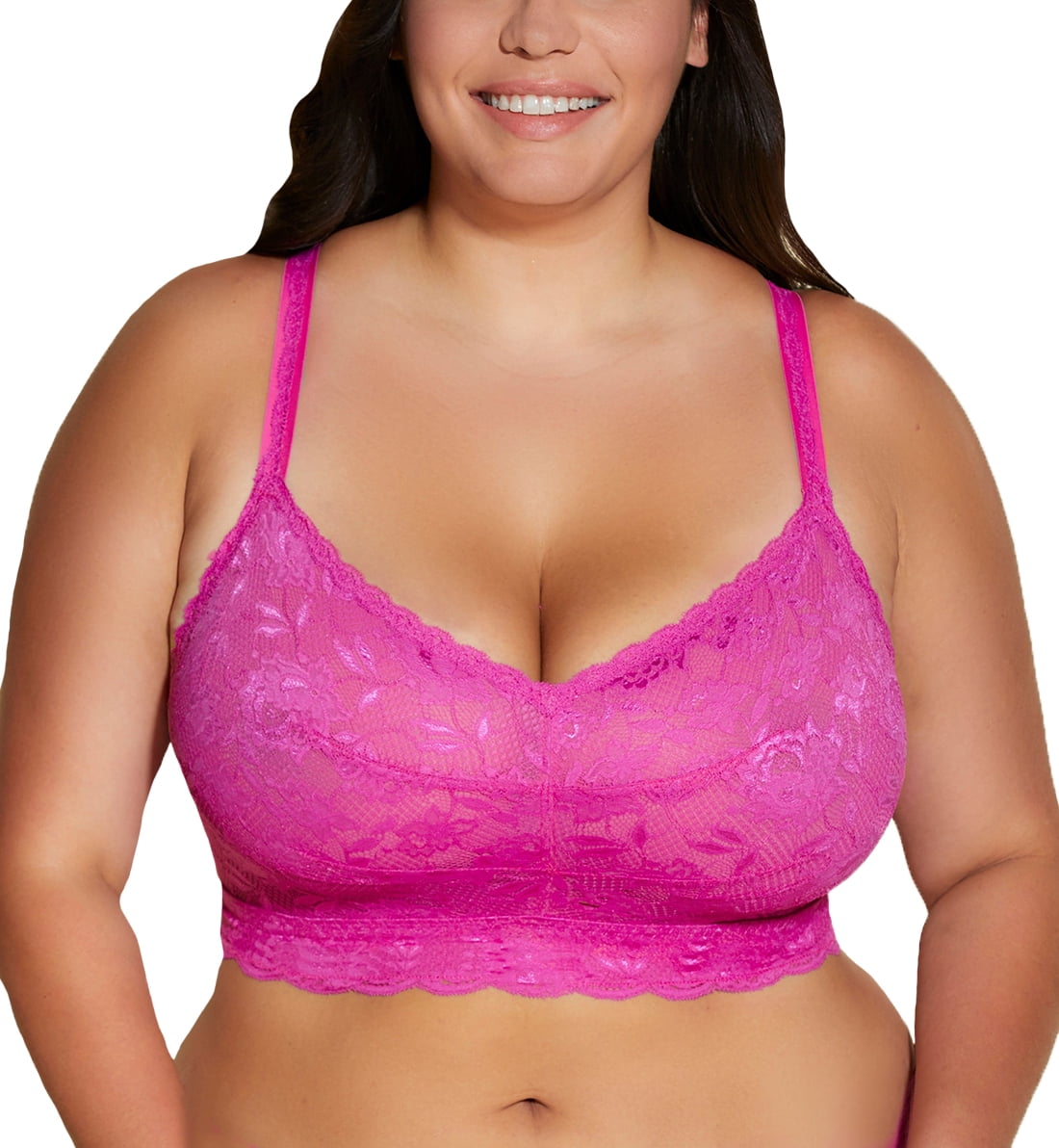 fuchsia bralette