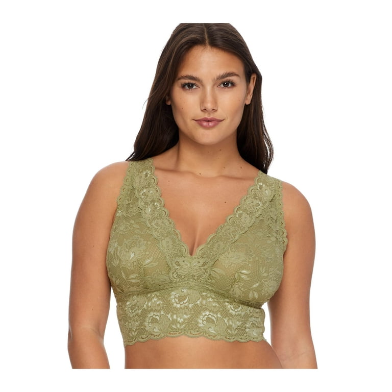 Cosabella Never Say Never Curvy Plungie Longline Bralette – Top