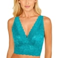 thumbnail image 1 of Cosabella Never Say Never CURVY Plungie Longline Bralette (NEVER1385),XS,Light Jade, 1 of 3
