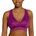 thumbnail image 1 of Cosabella Never Say Never CURVY Racie Racerback Bralette (NEVER1355),Large,Swiss Beet, 1 of 4