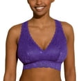thumbnail image 1 of Cosabella Never Say Never CURVY Racie Racerback Bralette (NEVER1355),XL,Violett, 1 of 2
