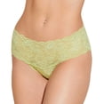 thumbnail image 1 of Cosabella Never Say Never Hottie Lowrider Hotpant (NEVER07ZL),L/XL,Chakra Green, 1 of 3