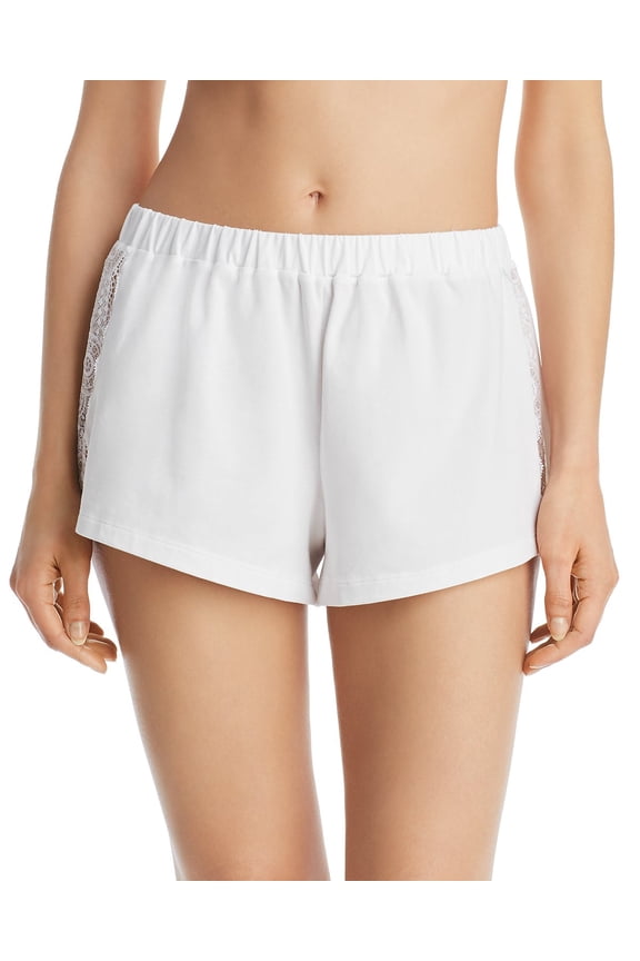 Ruthie Bridal Boxer Shorts, White, Size Medium