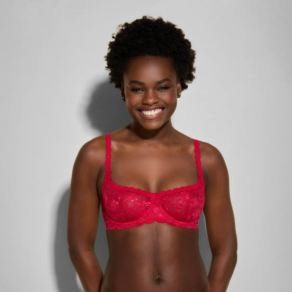 Cosabella Women's Never Say Never Balconette Bra in Red
