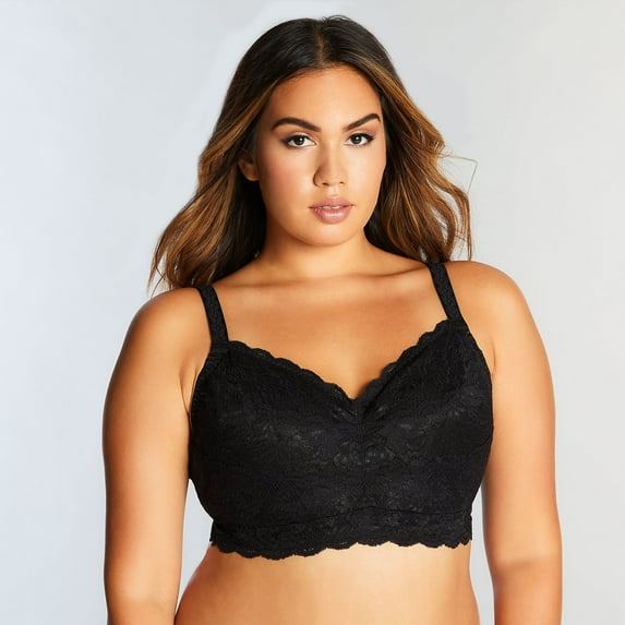 Cosabella Women's Never Say Never Curvy Sweetie Bralette in Black