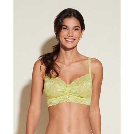 Cosabella Women's Never Say Never Sweetie Bralette- Chakra Green - (Large : 36A, 36B, 36C)