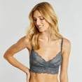 thumbnail image 1 of Cosabella Women's Never Say Never Sweetie Bralette in Gray, 1 of 4
