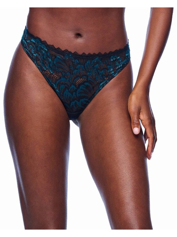 womens Encantata Thong, l/xl, Black