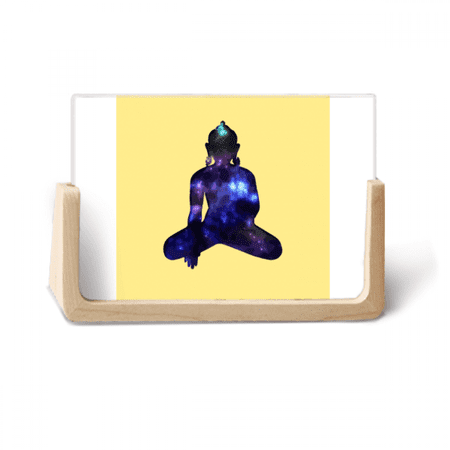 Cosc Practice Blessing Meditation West Photo Wooden Photo Frame Tabletop Display