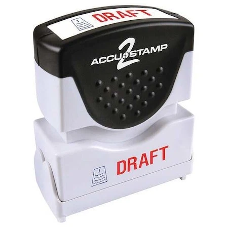 Cosco 038923 Accu-Stamp 2 Shutter Draft 2 Color