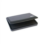 2000 PLUS One-Color Felt Stamp Pad, #1, 4.25" x 2.75", Black