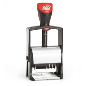 Cosco 2000PLUS Self-Inking Phrase Dater with Microban Protection and Replacement Pad