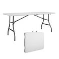 thumbnail image 1 of Cosco 29.69" Folding Table, White, 1 of 2