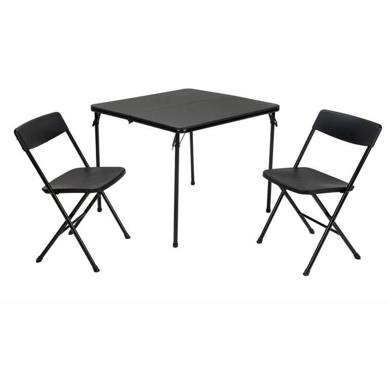 Folding table and two chairs hot sale