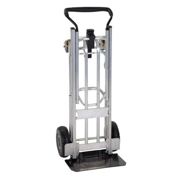 Cosco 3-in-1 Assist Series Hand Truck/Assisted Hand Truck/Cart with flat-free wheels