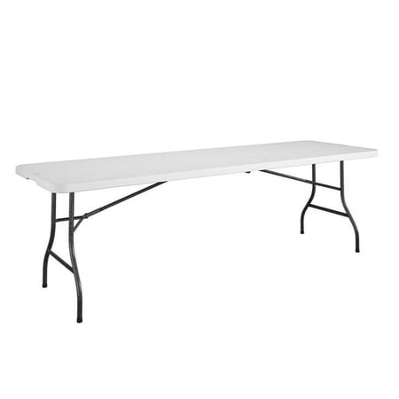 Cosco 30 x 96 in. Casual Rectangular Folding Buffet Table, White