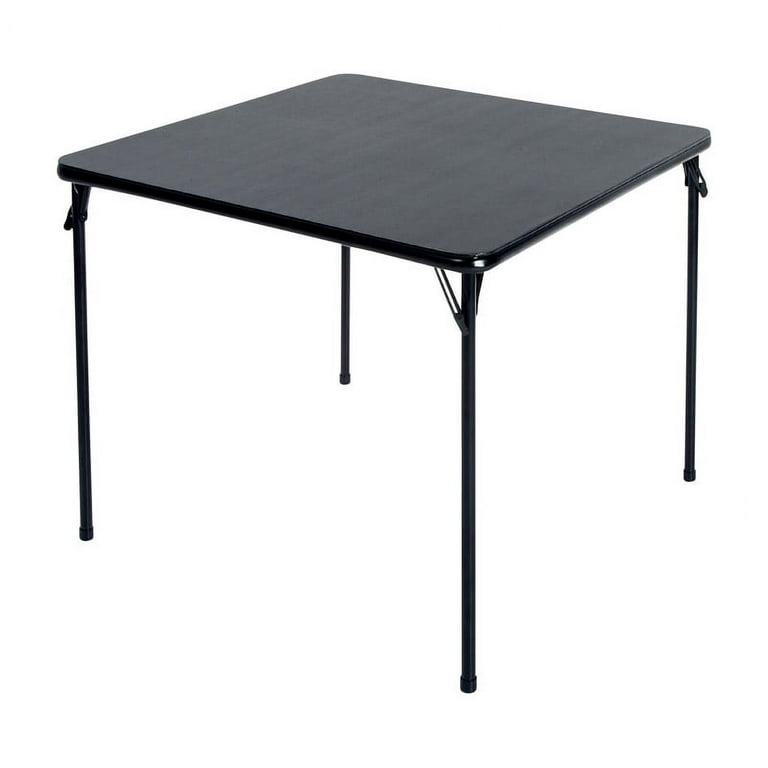 【美品】Cosco ブラウン 正方形 折りたたみテーブル 34インチ 美品】Cosco ブラウン 正方形 折りたたみテーブル 34インチ