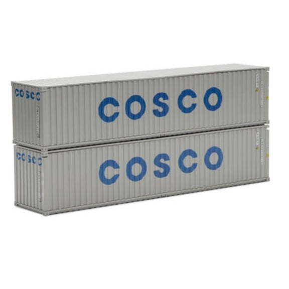 Cosco 40-Foot Shipping Freight Container 1:48 Scale O Gauge