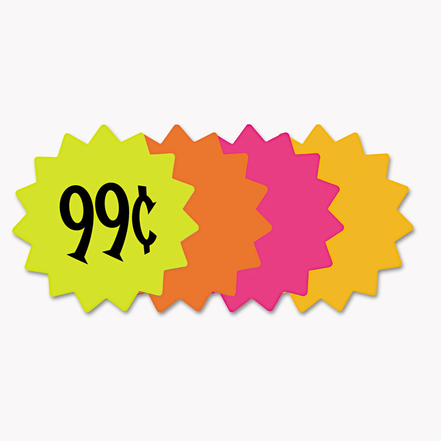 Die Cut Paper Signs, 4 Die Cut Paper Signs, 4