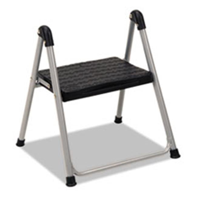 Folding Step Stool, 1-Step, 200 lb Capacity, 9.9