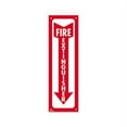 thumbnail image 1 of Cosco Glow-In-The-Dark Safety Sign Fire Extinguisher 4 x 13 Red 098063, 1 of 4