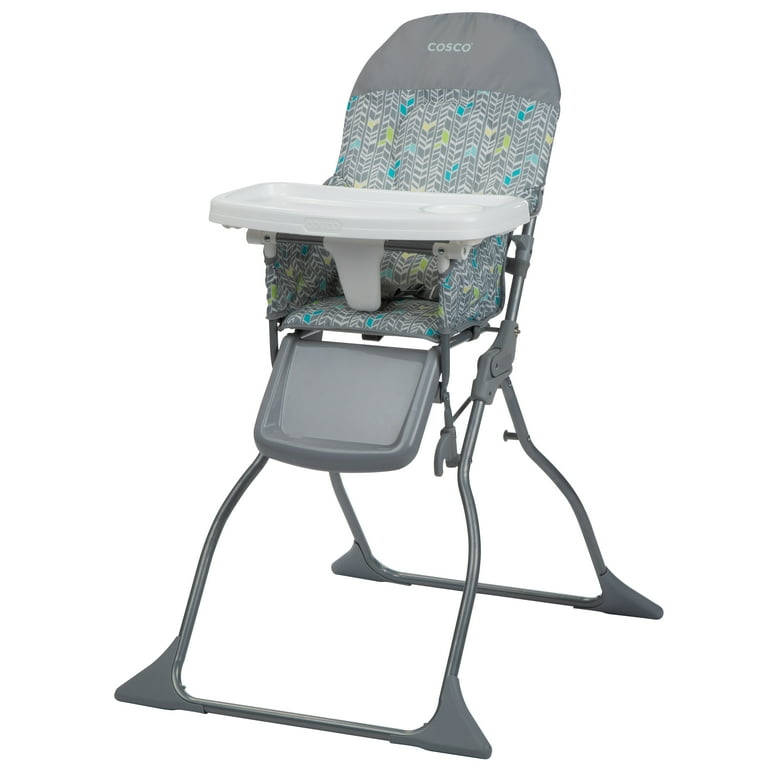 Cosco Simple Fold Full Size High Chair with Adjustable Tray Walmart