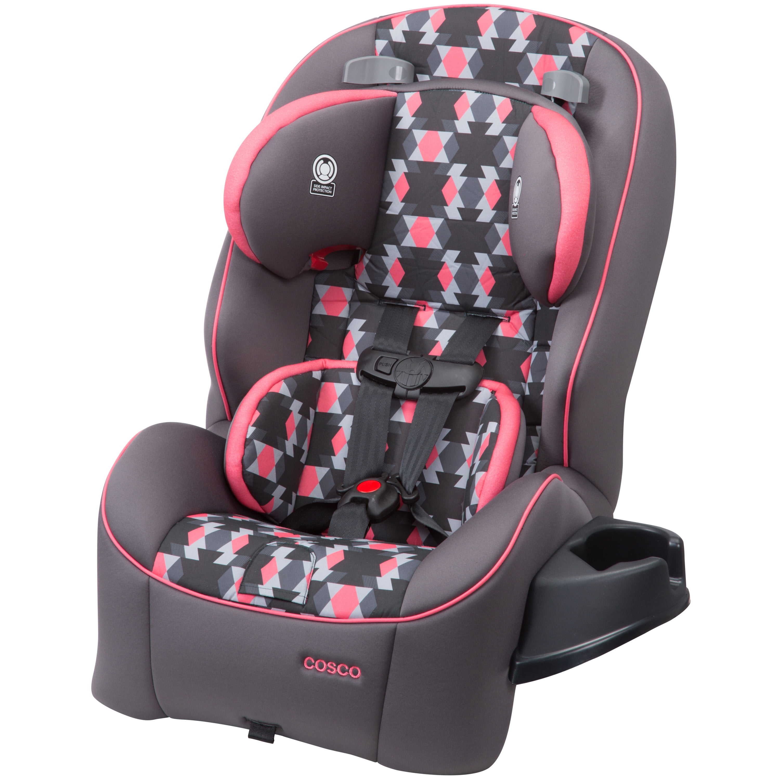 Cosco Kids Easy Elite 3-in-1 Convertible Car Seat, Bijou