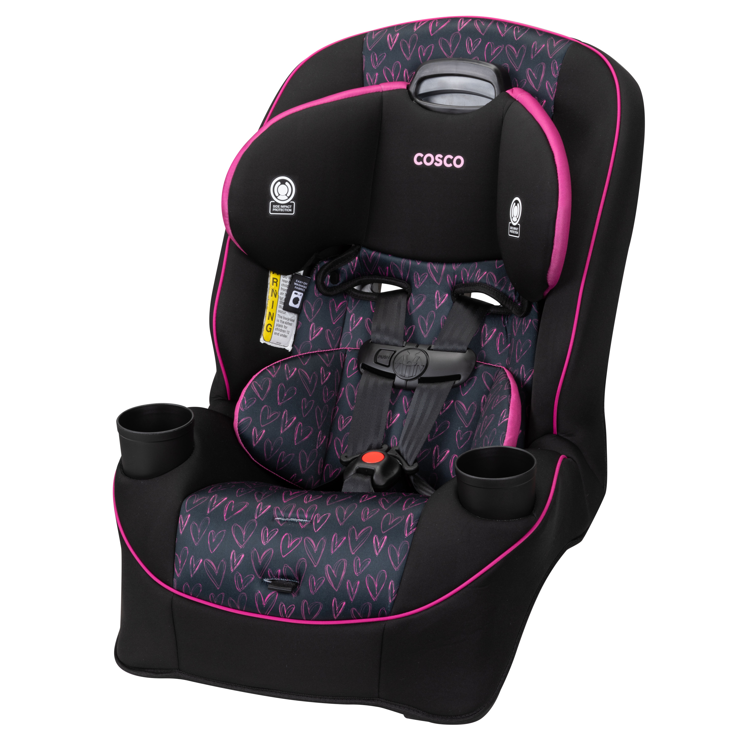 Cosco Kids Easy Elite All-in-One Convertible Car Seat, Amour - image 1 of 26