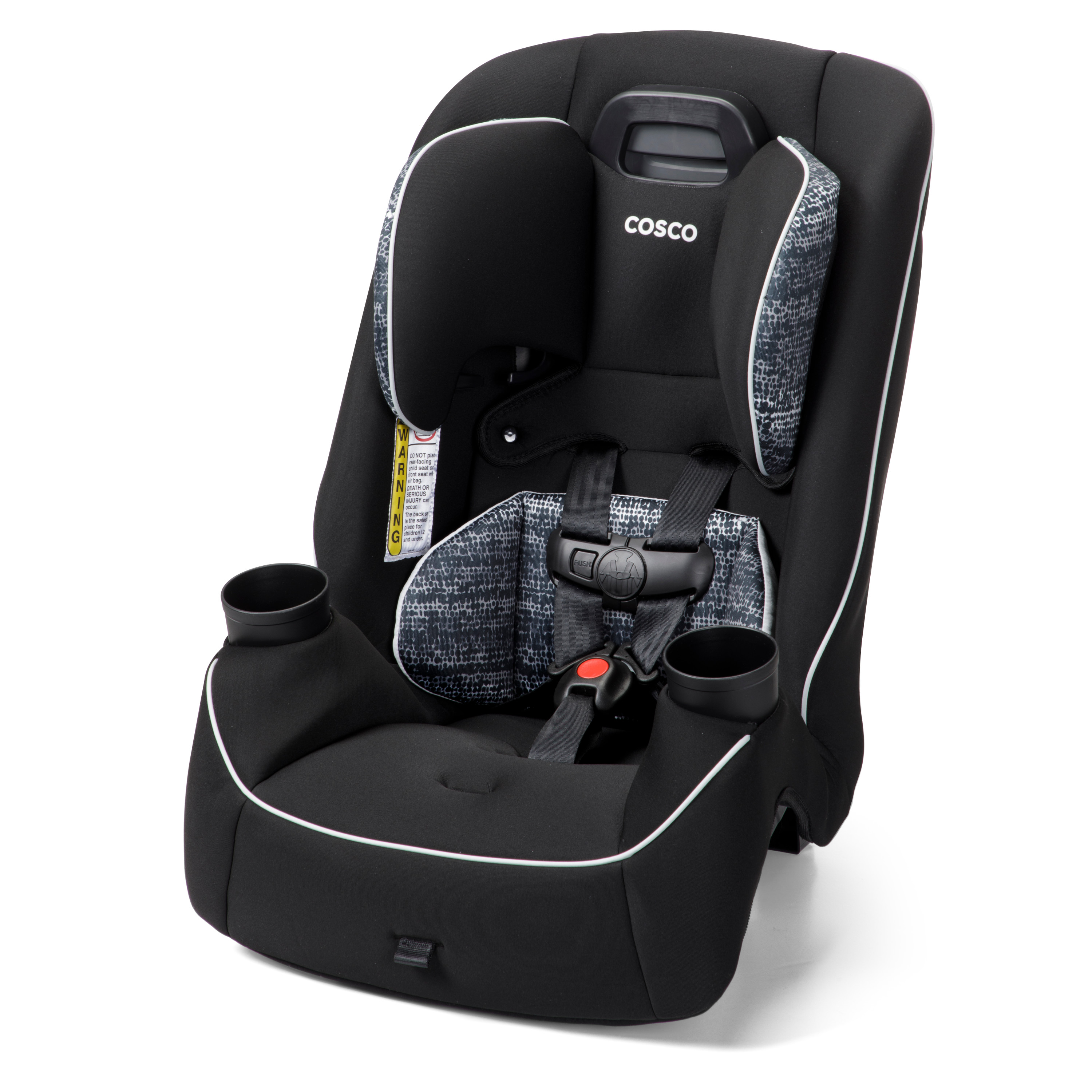 Cosco Kids Easy Elite Slim All-in-One Convertible Car Seat, Black India Ink - image 1 of 27