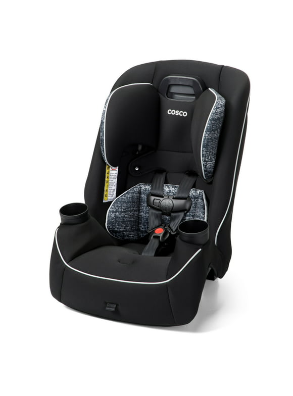 Cosco Kids Easy Elite Slim All-in-One Convertible Car Seat, Black India Ink