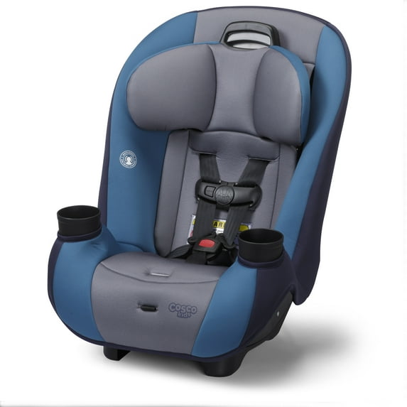 Cosco Kids Entrada Infant & Toddler Convertible Car Seat, Aegean Sea, Blue
