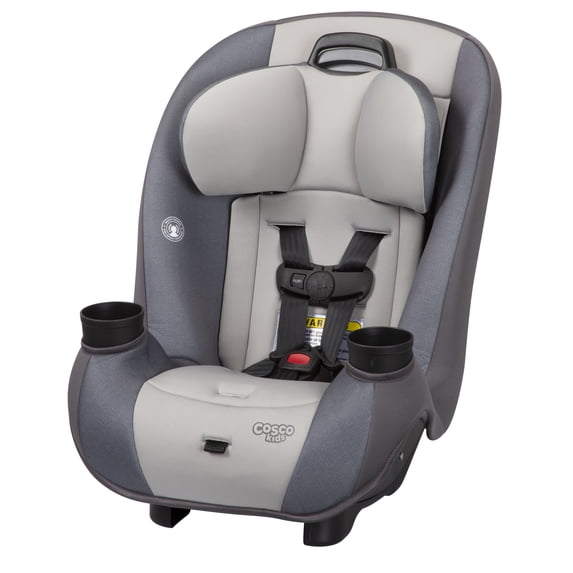 Cosco Kids Entrada Infant & Toddler Convertible Car Seat, Baby Car Seat, Shady Day, Grey