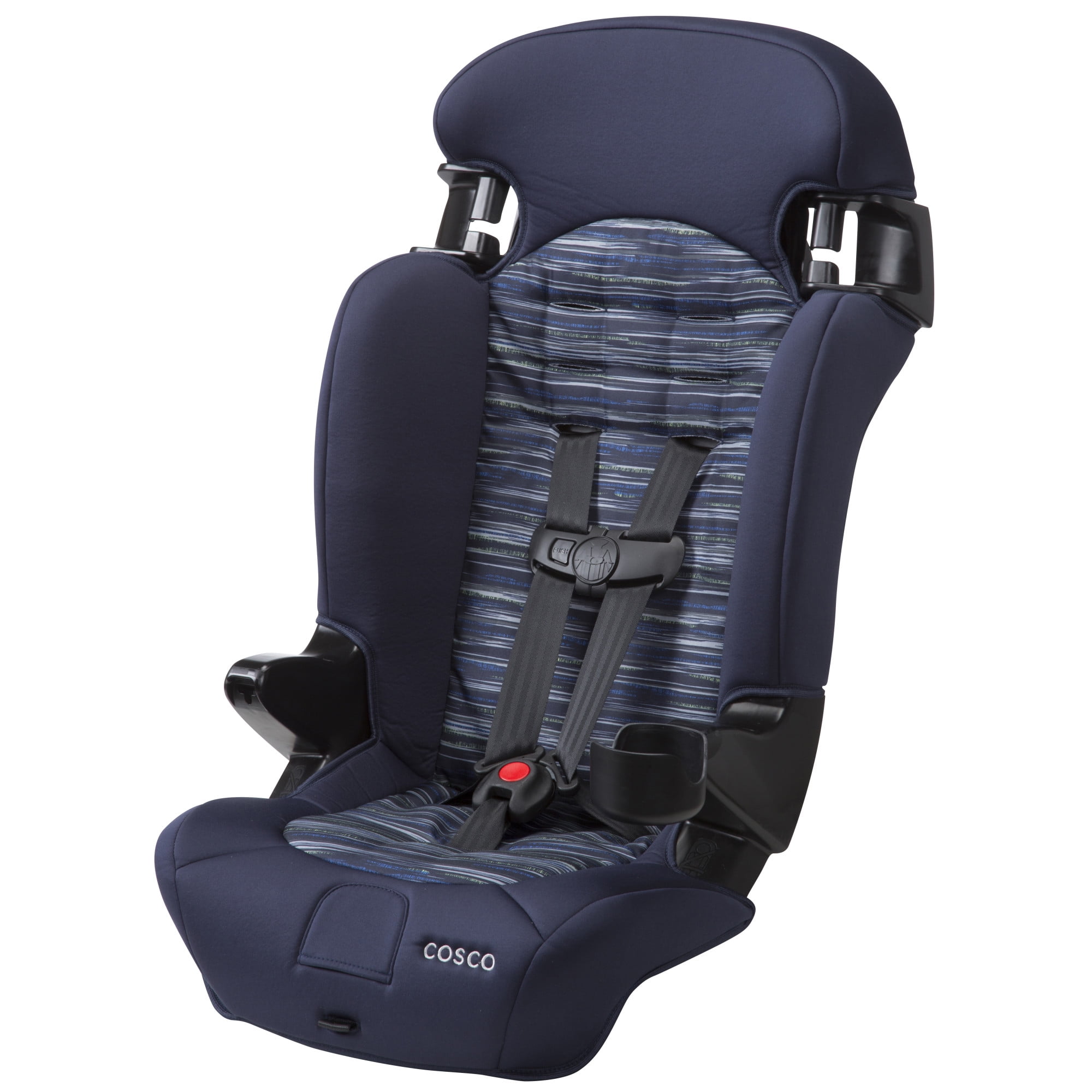 Cosco Kids Finale 2-in-1 Toddler Booster Car Seat, Raceway, Harness Booster Car Seat