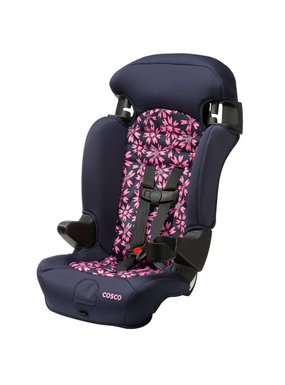 Cosco Kids Finale 2-in-1 Booster Car Seat, Pink Amaryllis