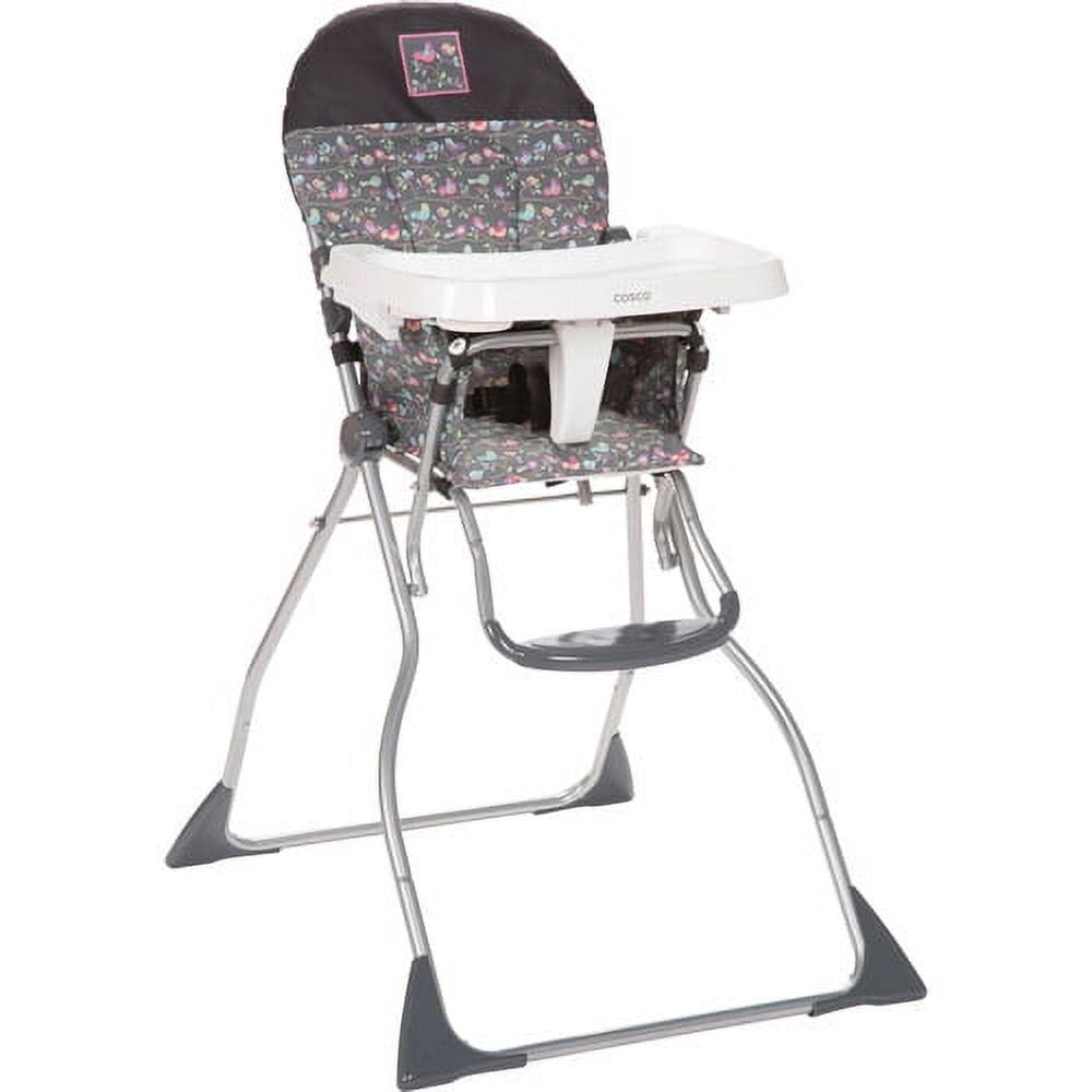 Cosco Kids Flat Fold High Chair, Bird on a Wire
