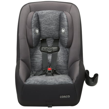 Cosco Kids MightyFit 65 DX Infant & Toddler Convertible Car Seat, Heather Onyx