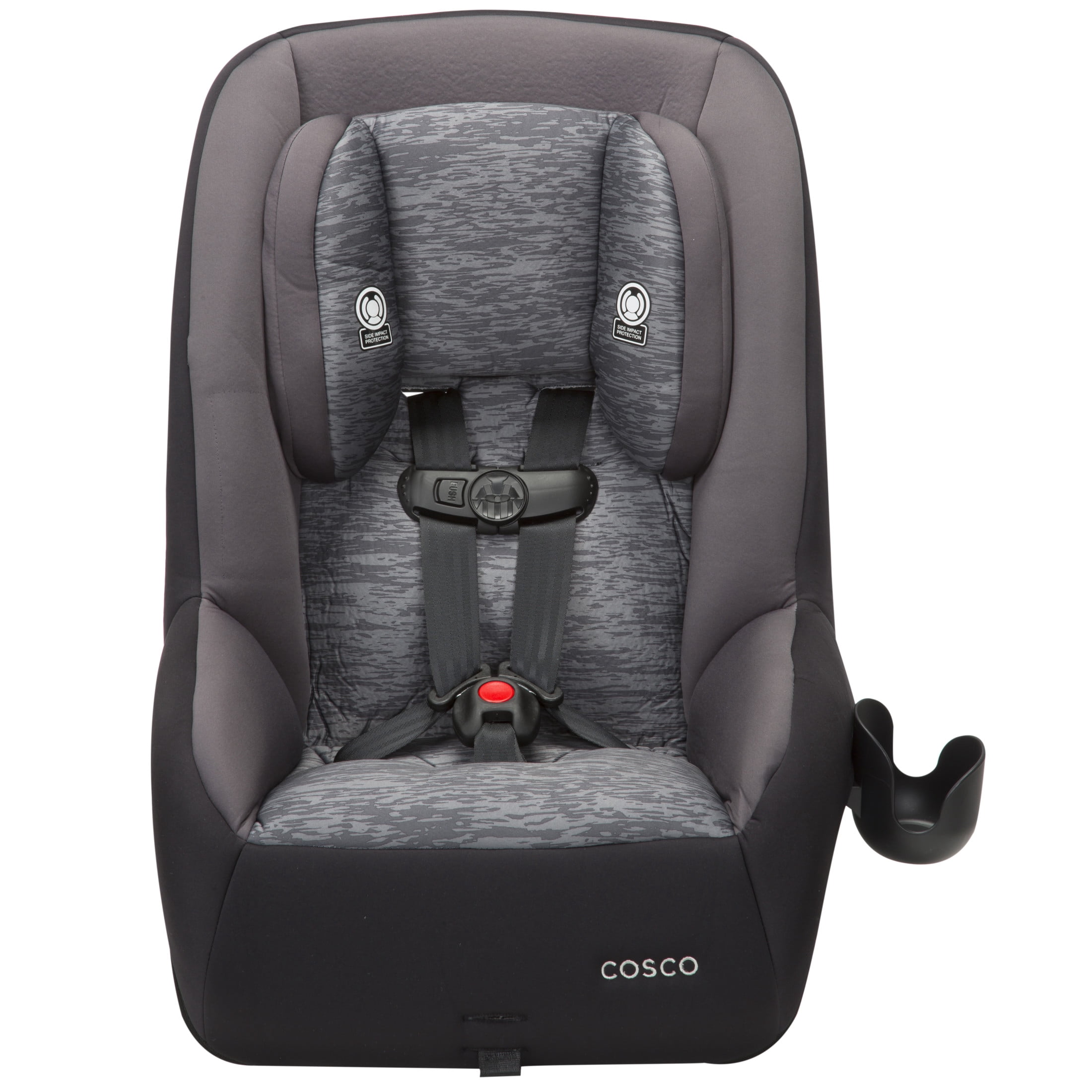 Cosco Kids MightyFit 65 DX Convertible Car Seat, Heather Onyx