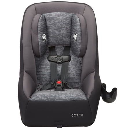 Cosco Kids MightyFit 65 DX Convertible Car Seat, Heather Onyx