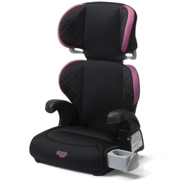Cosco Kids Pronto Trend Belt-Positioning Booster Car Seat, Violet Diamonds, Toddler, Unisex