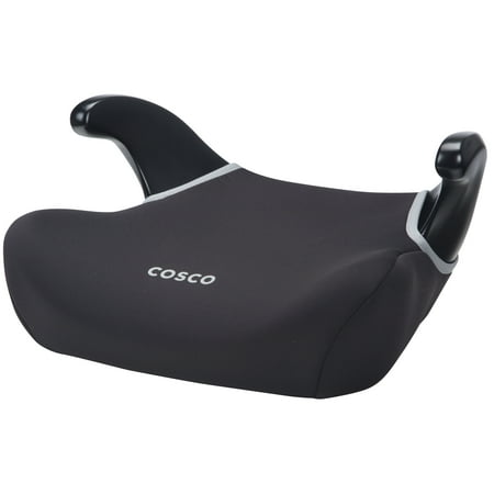 Cosco Kids Rise Backless Booster Car Seat, Black Onyx
