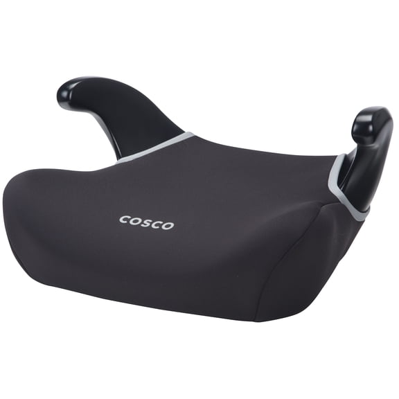Cosco Kids Rise Backless Booster Car Seat, Black Onyx